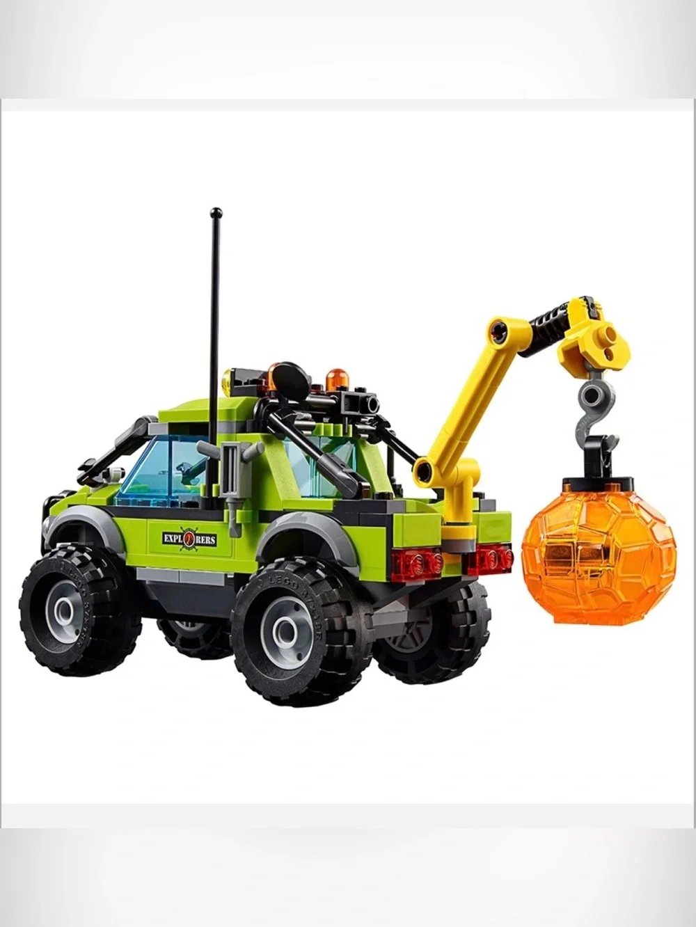 New Lego City #60121 Volcano Exploration Truck